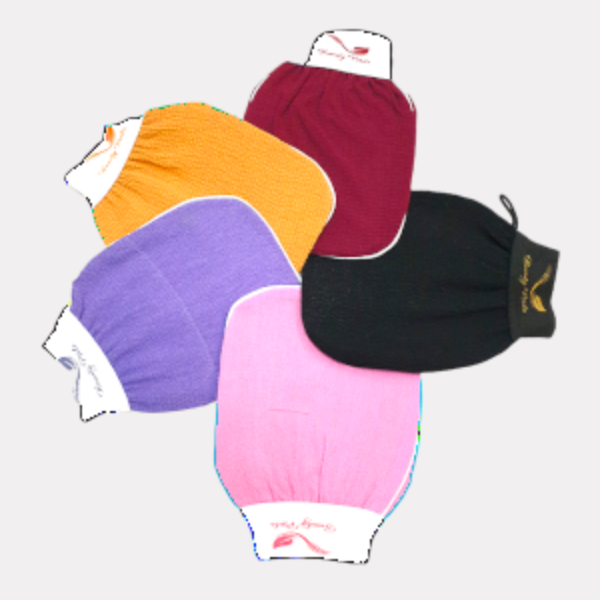 Gants exfoliants marocains Kessa